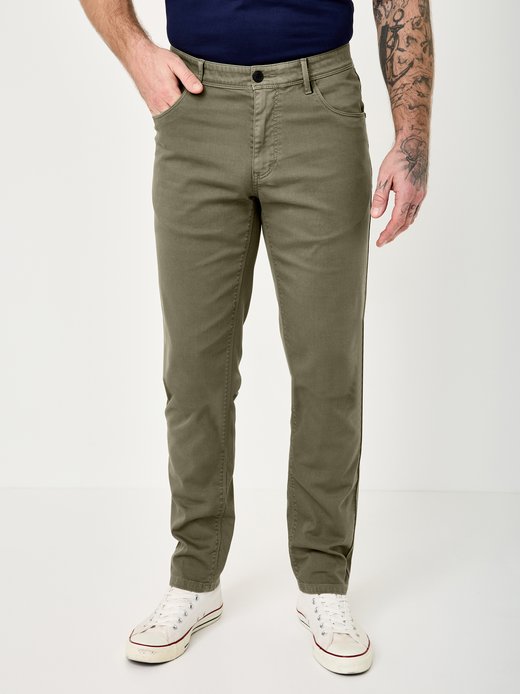 Herren 5-Pocket Hose - Milton Straight Fit