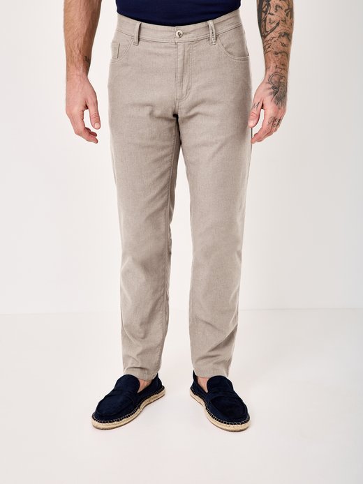 Herren 5-Pocket Hose - Milton Straight Fit