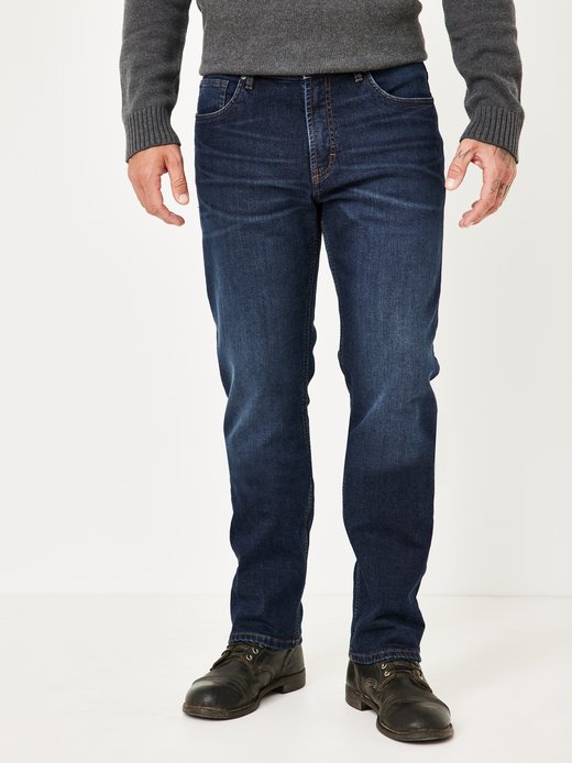 Herren 5-Pocket Jeans - LANGLEY Straight Fit