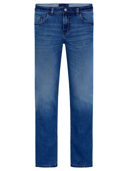 Herren 5-Pocket Jeans - PIPE Saddle Stitch Slim Fit