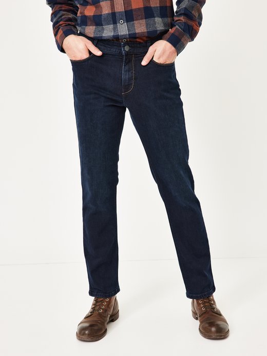 Herren 5-Pocket Jeans - PIPE Saddle Stitch Slim Fit