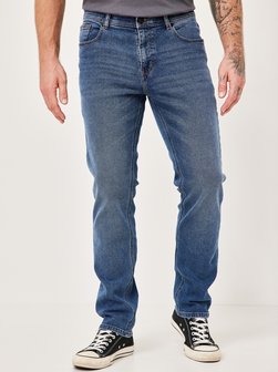 Artikelbild Herren 5-Pocket Jeans - TORONTO Straight Fit von Redpoint in light stone uni