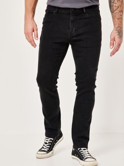 Artikelbild Herren 5-Pocket Jeans - TORONTO Straight Fit von Redpoint in schwarz uni