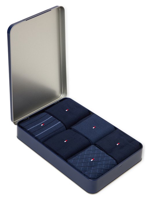 Herren 6er-Pack Socken Geschenkbox