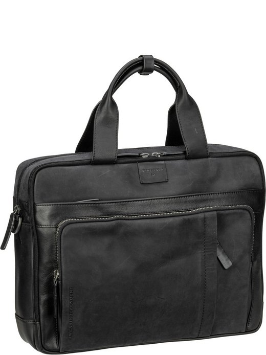 Herren Aktentasche - Brick Lane Charles Briefbag MHZ