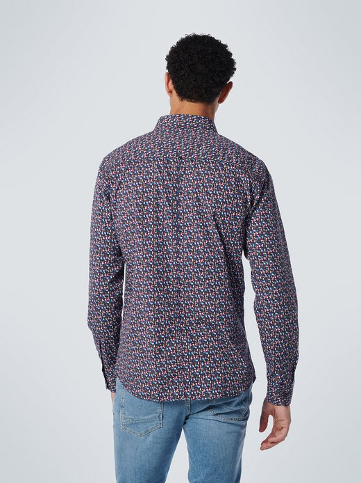 Herren Allover-Druck Hemd