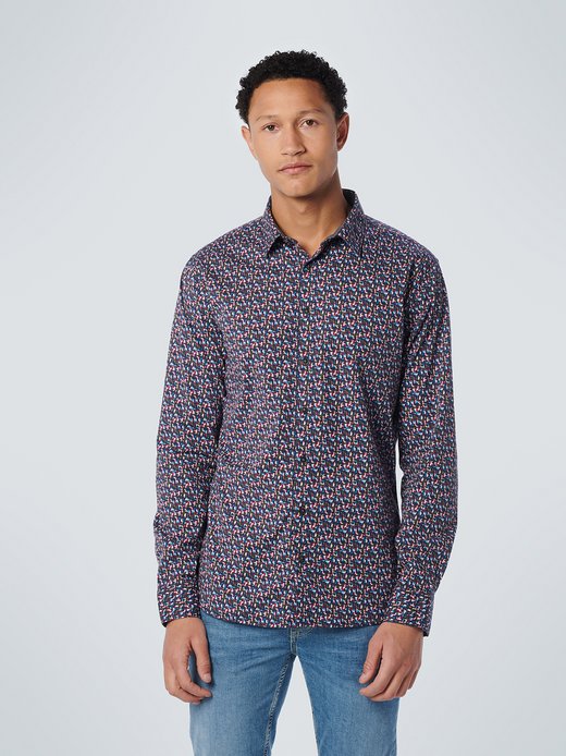 Herren Allover-Druck Hemd