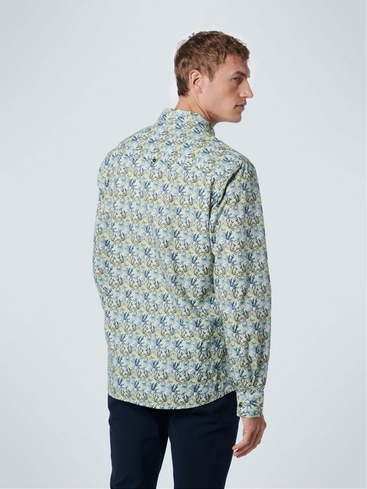 Herren Allover-Print Hemd