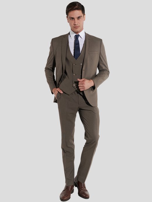 Herren Anzug Slim-Fit
