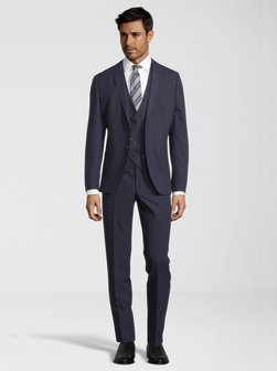 Artikelbild Herren Anzug - Slim-Fit von Steffen Klein in marine uni