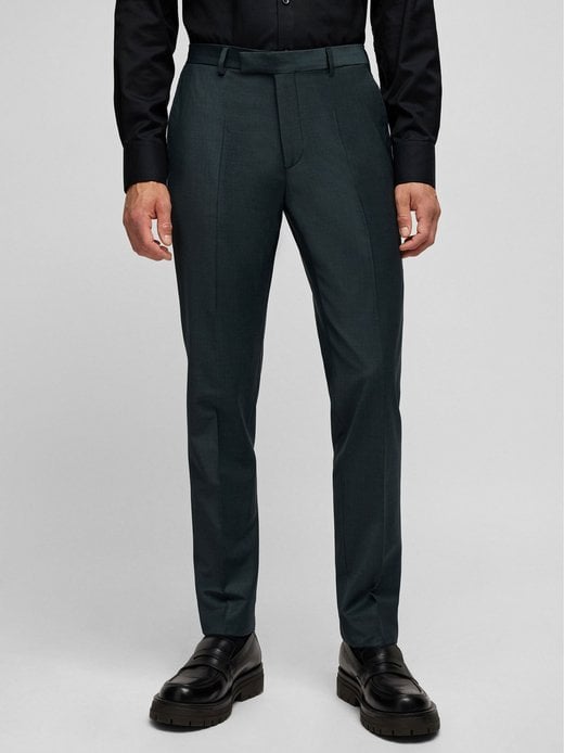 Daniel Hechter Long Pants 100101-40350 Wool in Black for Men | Lyst UK