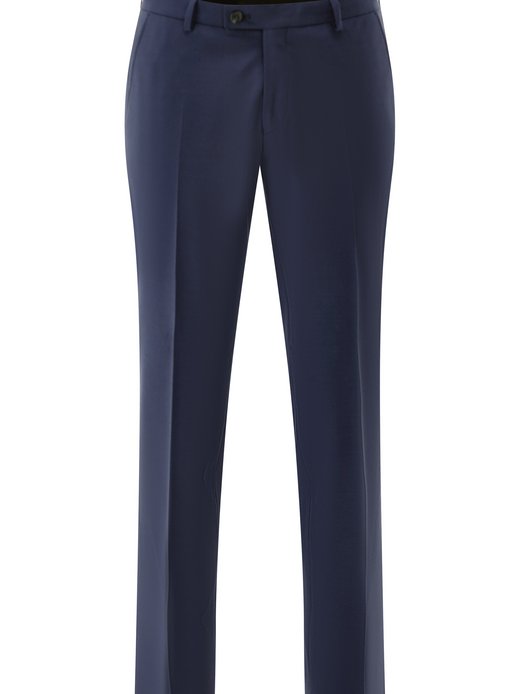 Herren Anzughose mit Woll-Anteil