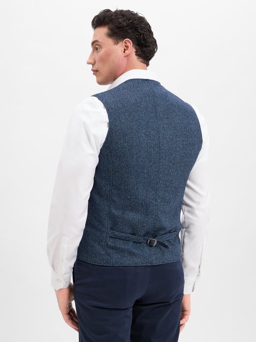 Herren Anzugweste mit Seiden-Anteil