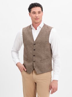 Herren Anzugweste mit Seiden-Anteil