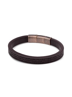 Herren Armband  -  The Leather Classic