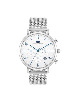 Artikelbild Herren Armband-Uhr Chronograph -Arakon von Rhodenwald & Söhne in silber uni