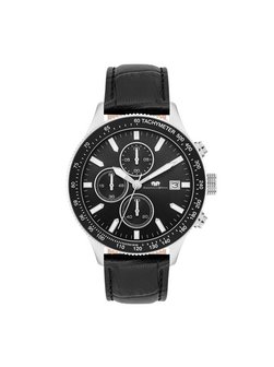 Artikelbild Herren Armband-Uhr Chronograph -Karthago II von Rhodenwald & Söhne in silber uni