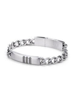 Artikelbild Herren Armband von Fynch-Hatton in silber uni