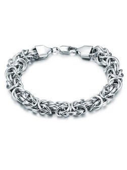 Artikelbild Herren Armband von True Rebels in silber uni