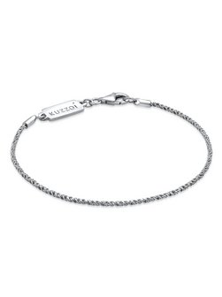 Artikelbild Herren Armband von KUZZOI in silber uni
