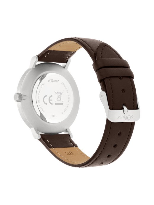 Herren Armbanduhr  -  Basic Leather