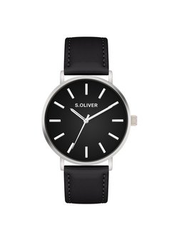 Herren Armbanduhr  -  Basic Leather