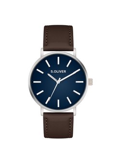 Herren Armbanduhr  -  Basic Leather