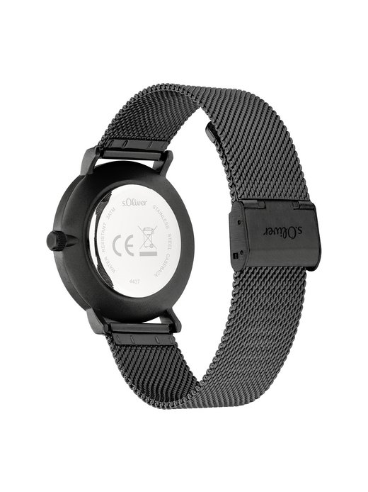 Herren Armbanduhr  -  Basic Mesh