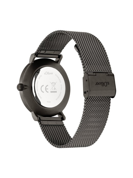 Herren Armbanduhr  -  Basic Mesh