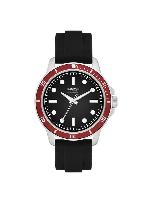 Herren Armbanduhr  -  Elegant Silicone