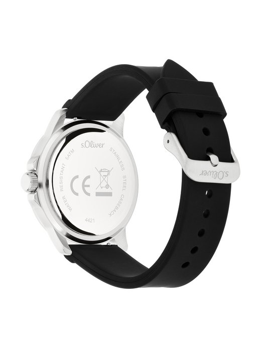 Herren Armbanduhr  -  Elegant Silicone