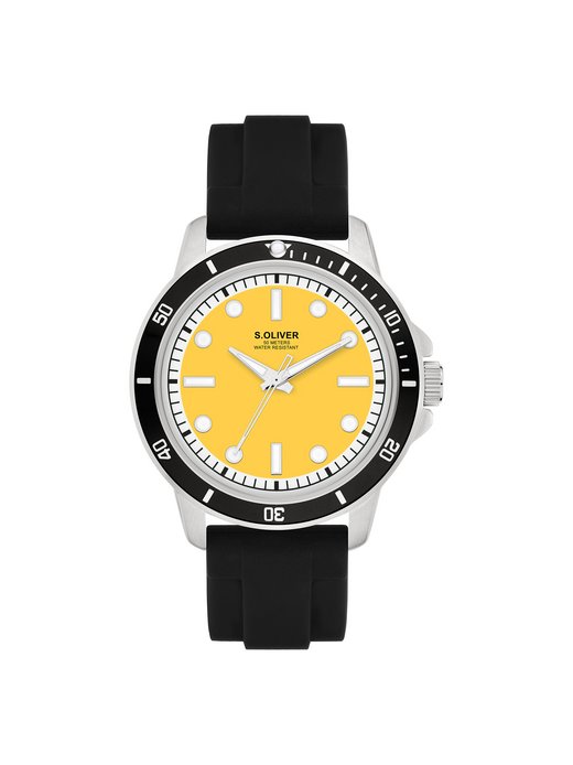 Herren Armbanduhr  -  Elegant Silicone