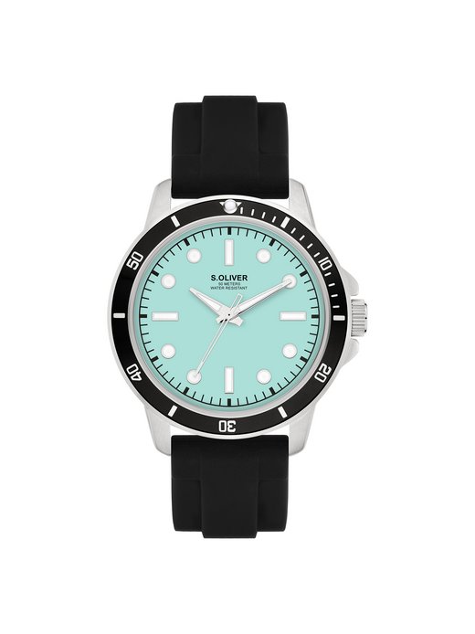 Herren Armbanduhr  -  Elegant Silicone