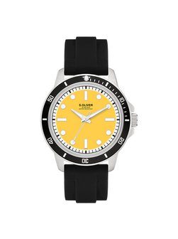 Herren Armbanduhr  -  Elegant Silicone