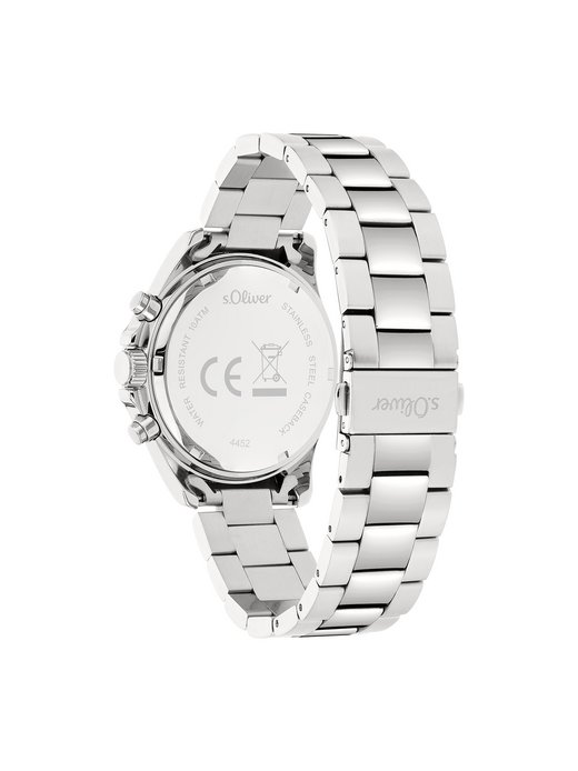 Herren Armbanduhr  -  Solid Chrono