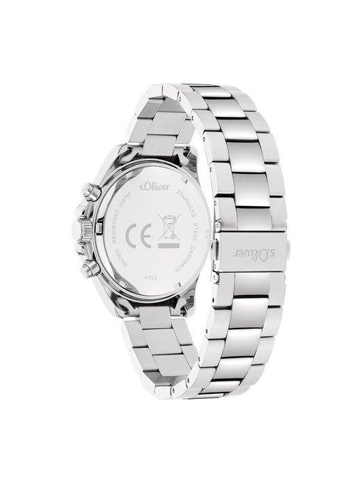 Herren Armbanduhr  -  Solid Chrono