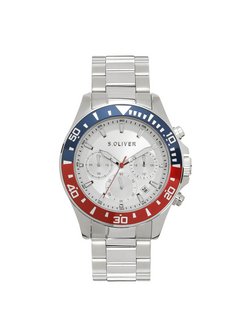 Herren Armbanduhr  -  Solid Chrono