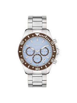 Herren Armbanduhr  -  Solid Chrono