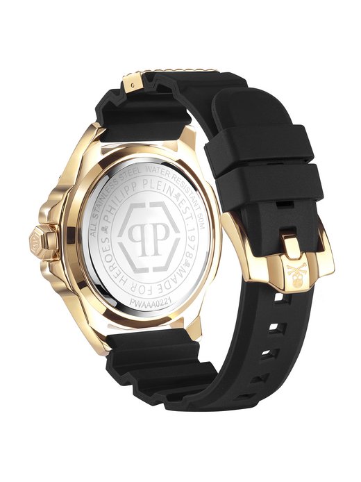Herren Armbanduhr  -  The Gold Quarz $kull