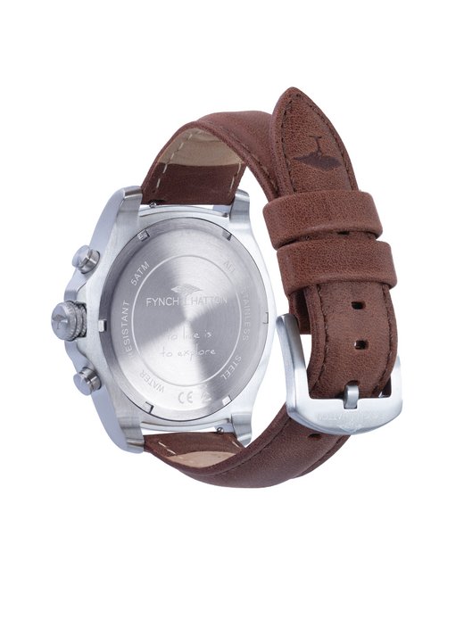 Herren Armbanduhr  -  The Leather Chrono