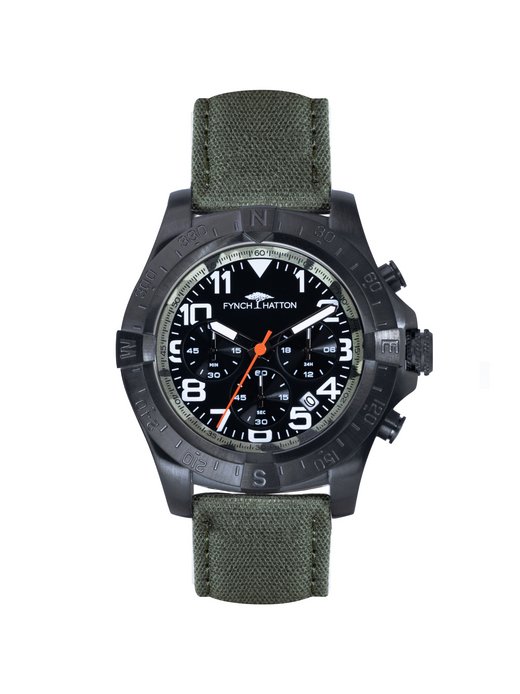 Herren Armbanduhr  -  The Leather Chrono