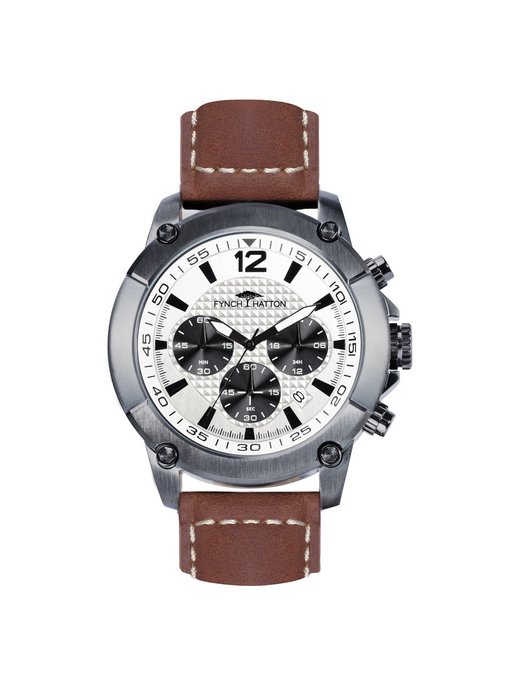 Herren Armbanduhr  -  The Leather Chrono