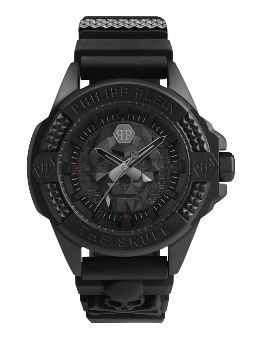 Herren Armbanduhr  -  The Solid Black $kull