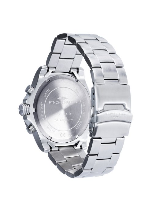 Herren Armbanduhr  -  The silver Chrono
