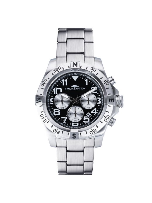 Herren Armbanduhr  -  The silver Chrono