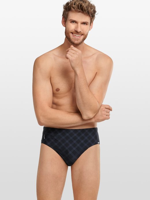 Herren Badehose  -  Aqua Nautical Casual
