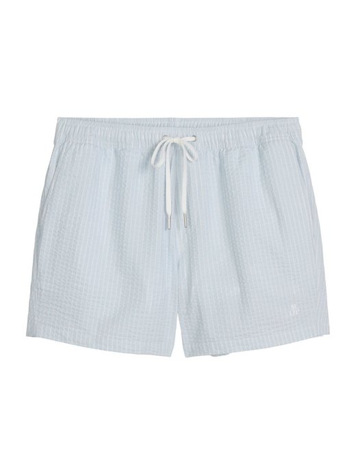 Herren Badehose  -  Seersucker