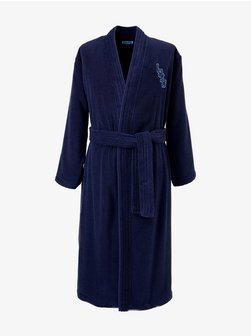 Artikelbild Herren Bademantel - Kvtiger Bademantel von KENZO Home in blau gemustert