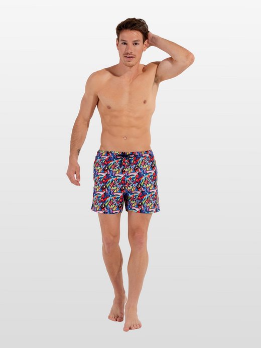 Herren Badeshorts  -  Beach Boxer Idylle
