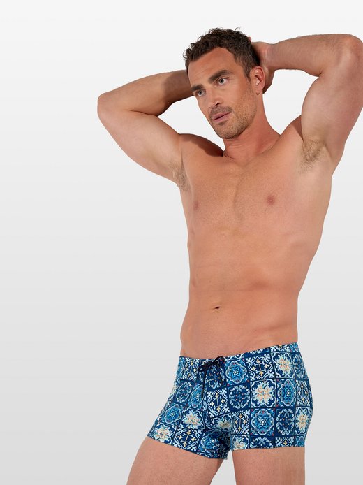 Herren Badeshorts  -  Swim Shorts Maiolica